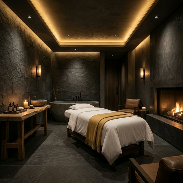 Relaxing Spa Environment